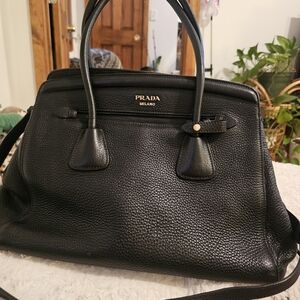 Prada Black Leather Women's Bag